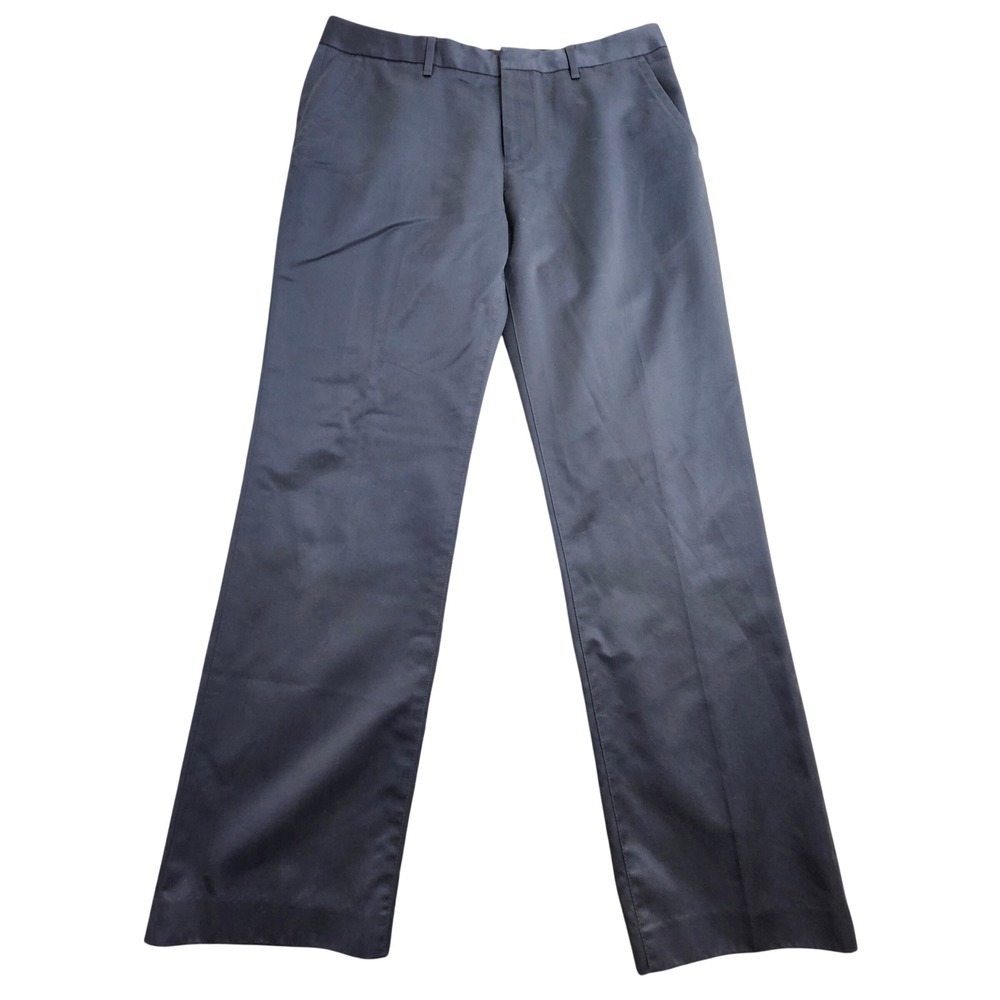 Bonobos Friday Chino Pants Mens 33x30 Grey Straight Leg Cotton Trousers